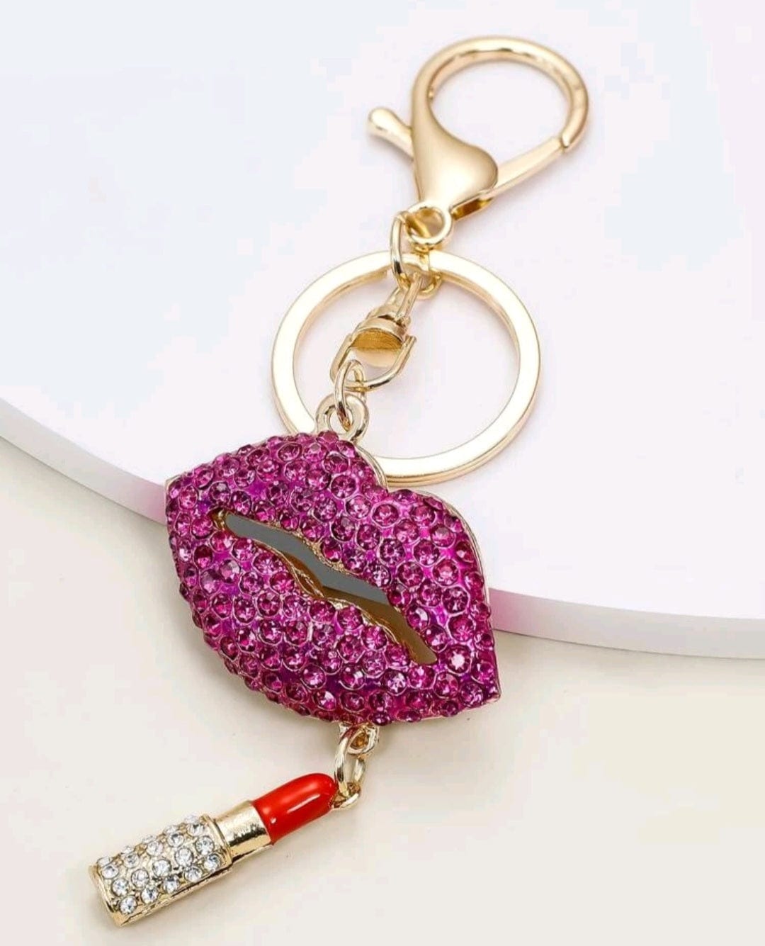 These Lips Don't Lie Keychain - The Bling Barn