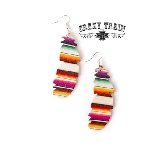 Crazy Train Soul Revival Earrings - The Bling Barn