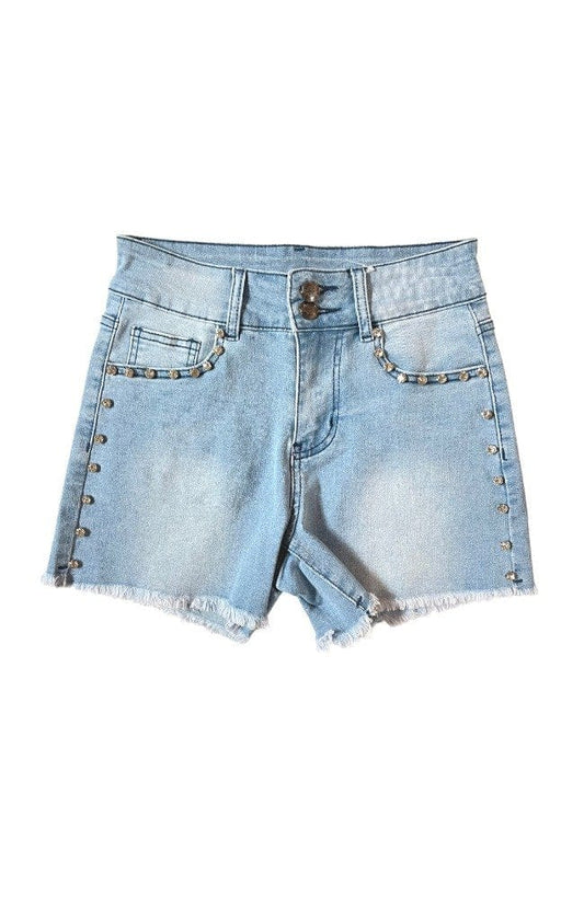 Crazy Train Bling Blang Jean Shorts