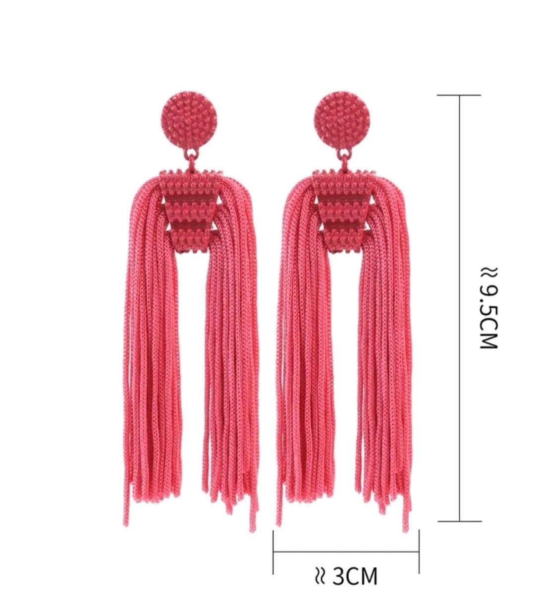 I Dance My Own Way Fringe Tassel Earrings - The Bling Barn