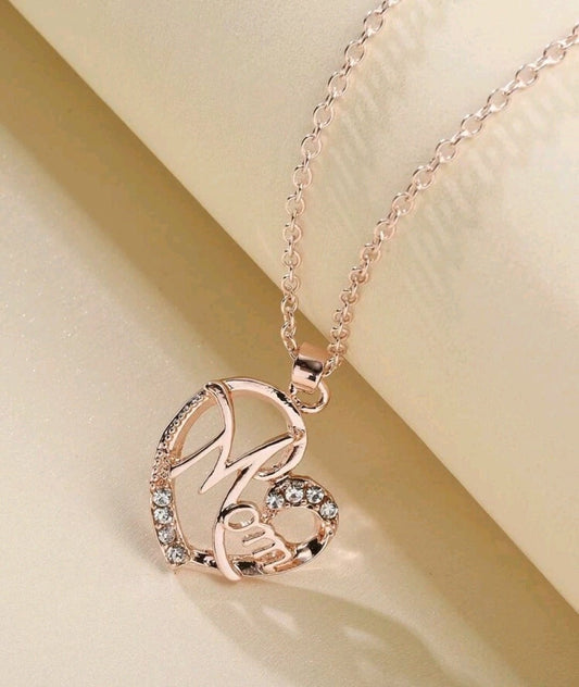 Mom In My Heart Necklace - The Bling Barn
