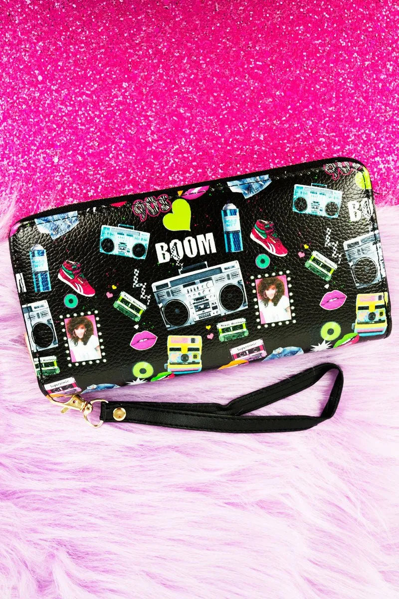 The 90s Organizer Clutch Wallet
