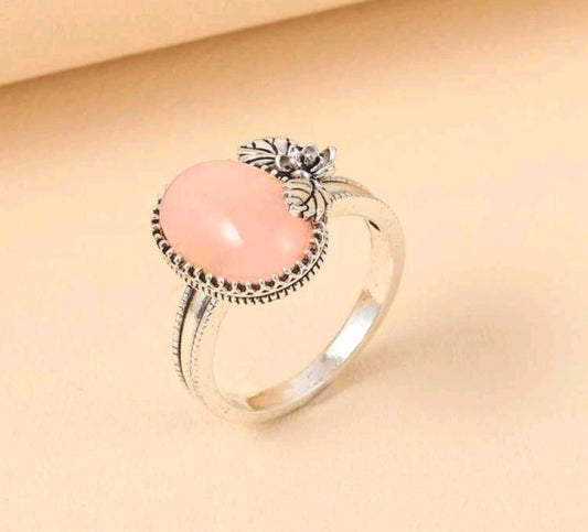 Simple and In Pink Ring - The Bling Barn