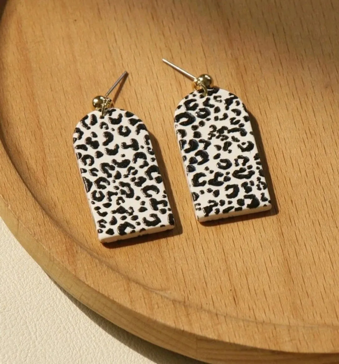 Spotted Life on the Land Earrings - The Bling Barn