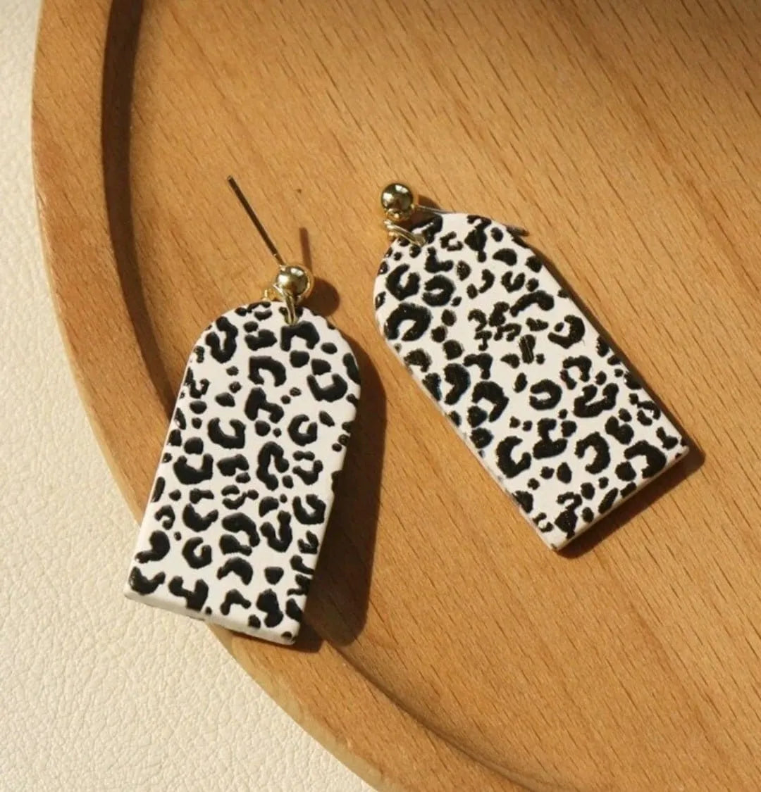 Spotted Life on the Land Earrings - The Bling Barn