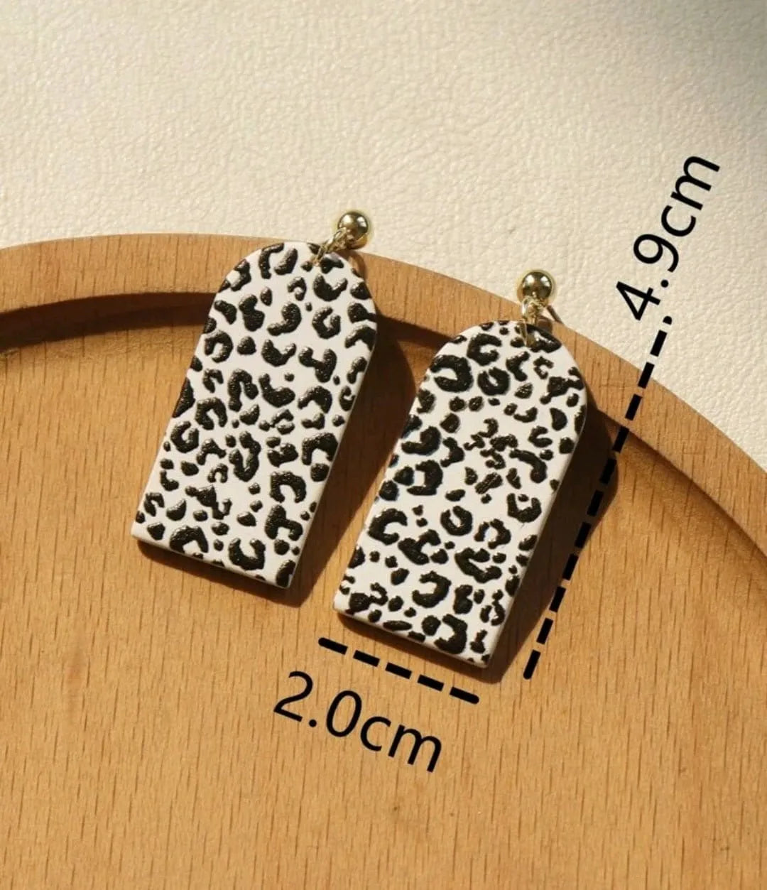 Spotted Life on the Land Earrings - The Bling Barn