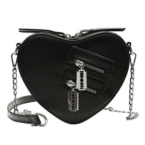 Sweet Love Heart Shaped Crossbody Purse - The Bling Barn