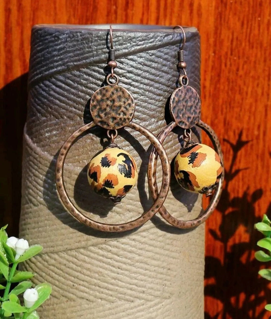 The Eye of The Leopard Earrings - The Bling Barn